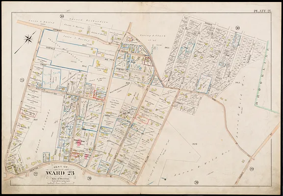 Atlas of the city of Boston, West Roxbury