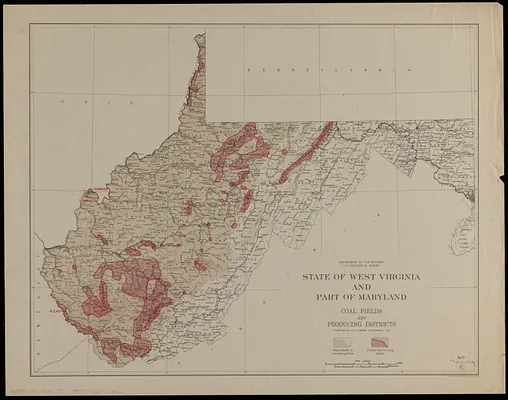 State of West Virginia and part of Maryland