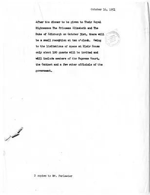 Memorandum to Irving Perlmeter