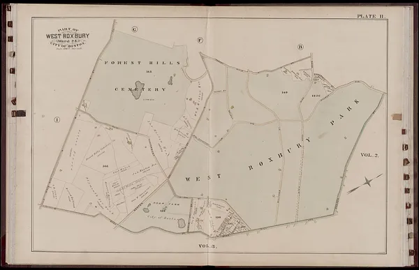 Atlas of the city of Boston : West Roxbury : volume five : from actual surveys and official records