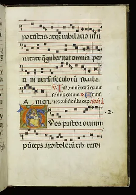 Leaf from Antiphonary