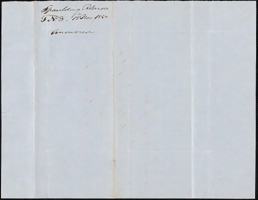 Spaulding Robinson to George Coffin, 18 November 1850