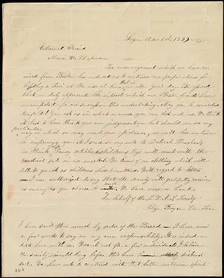 Letter from Eliza Boyce, Lynn, [Mass.], to Maria Weston Chapman, 12 mo[nth] 1st [day] 1839