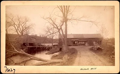 Sudbury Reservoir, real estate, Nichol's Mill, Southborough, Mass., ca. 1893