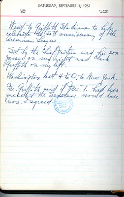 Diary Entry of President Harry S. Truman