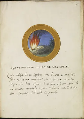 Leaf from Emblem Book