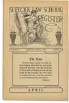 The Register Vol. 1, No. 7, 4/1916