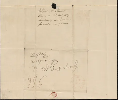 Elijah L. Hamlin to George Coffin, 26 January 1839