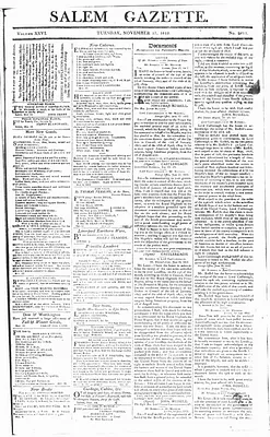 The Salem Gazette