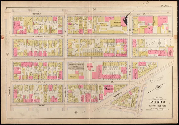 Atlas of the city of Boston, East Boston