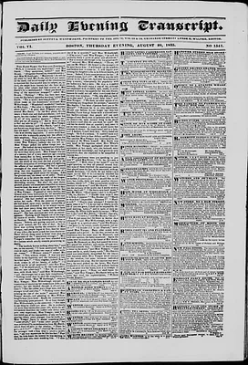 Daily Evening Transcript