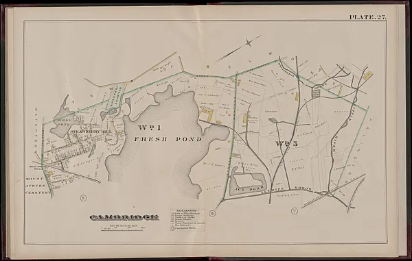 Atlas of the city of Cambridge, Massachusetts