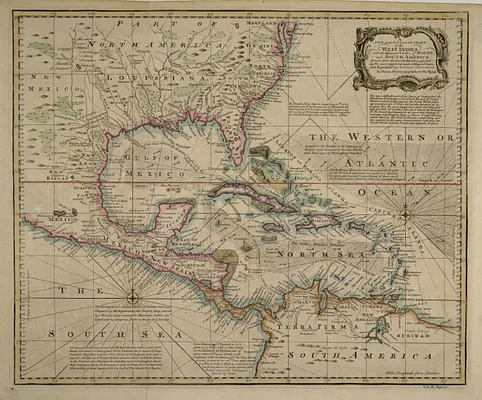 A new and accurate chart of the West Indies