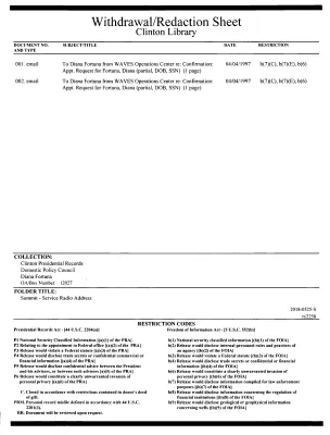 Summit – Service Radio Address