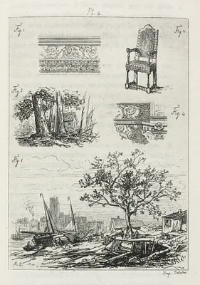 Traité de La Gravure a l’eau forte: Plate 4