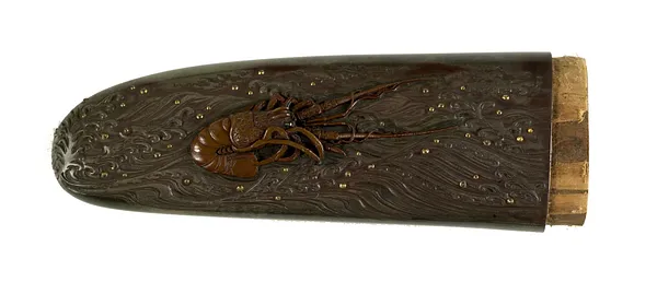 Tsuka with Waves and Sea Animals