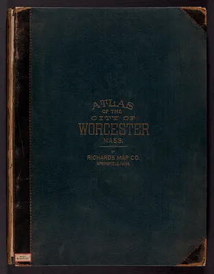 Richards standard atlas of the City of Worcester Massachusetts