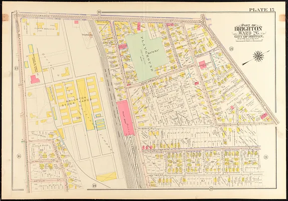 Atlas of the city of Boston, wards 25 & 26, Brighton