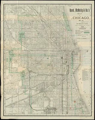 Rand McNally & Co.'s map of Chicago