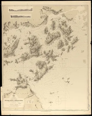 Japan-- Inland Sea, channels between Misima Nada and Bingo Nada