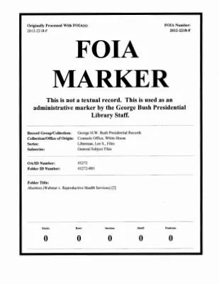 Abortion (Webster v. Reproductive Health Services) [2]