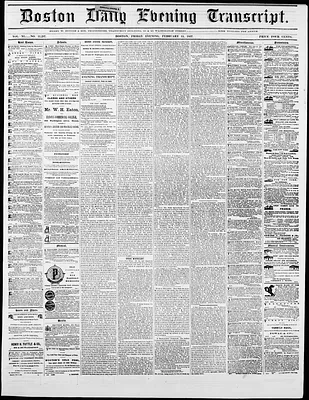 Boston Daily Evening Transcript