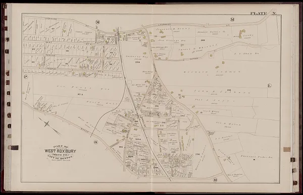 Atlas of the city of Boston : West Roxbury : volume five : from actual surveys and official records
