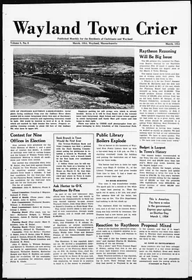 Wayland Town Crier