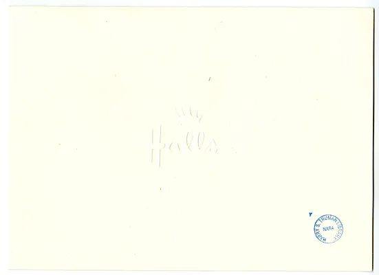 Card from Mr. Joyce C. Hall to Former President Harry S. Truman