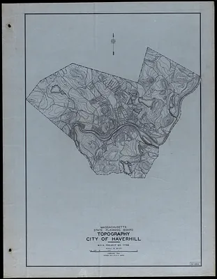 Topography City of Haverhill