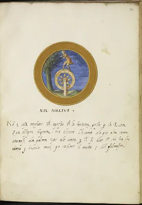 Leaf from Emblem Book