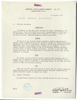 Memorandum, Daily Korean Bulletin