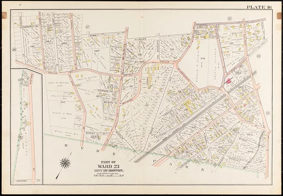 Atlas of the city of Boston, West Roxbury
