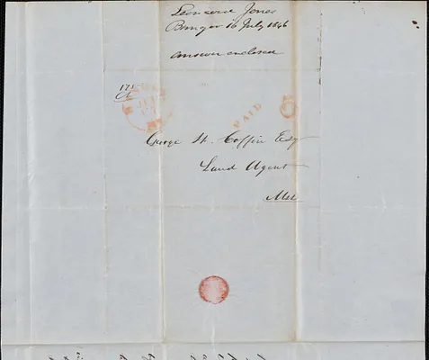 Leonard Jones to George Coffin, 16 July 1846