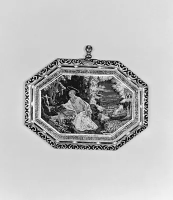 Devotional Plaque with Saint Jerome in the Wilderness