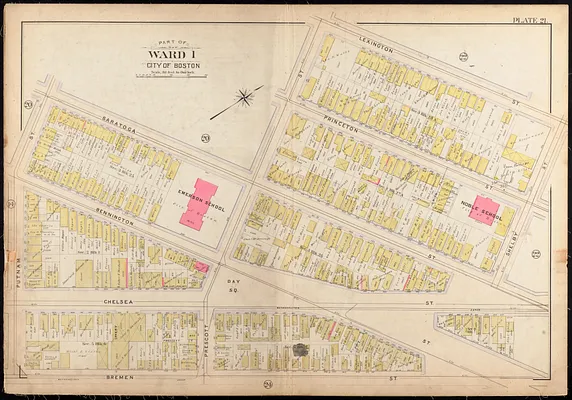 Atlas of the city of Boston, East Boston