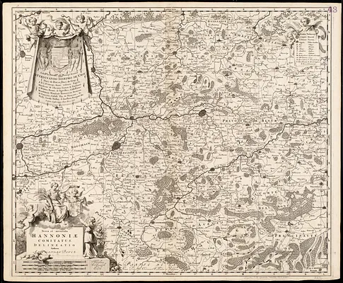 Nova et accurata Hannoniae comitatus