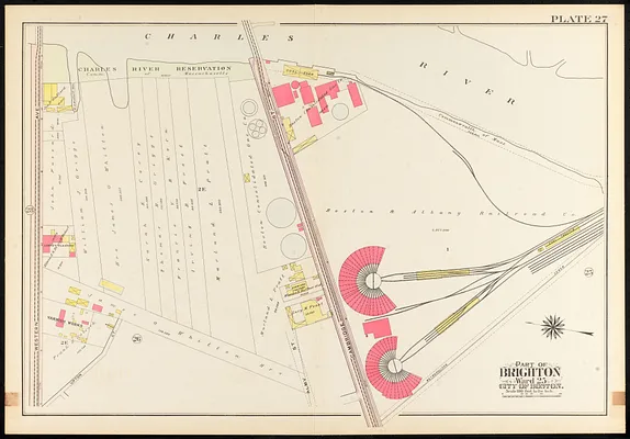 Atlas of the city of Boston, ward 25, Brighton