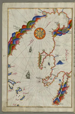 Map of the Bay of Salonica