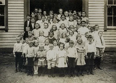 Old Village School class picture