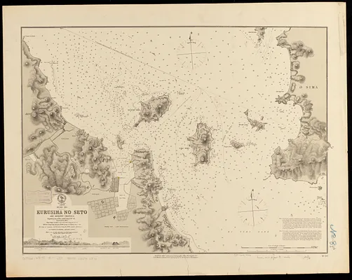 Japan, Inland Sea, Kurusima no Seto and adjacent channels