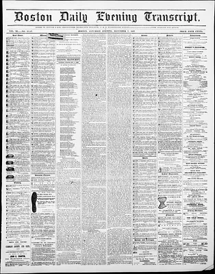 Boston Daily Evening Transcript