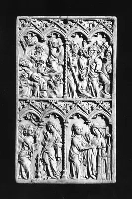 Wax Tablet with the Lives of the Virgin and Christ