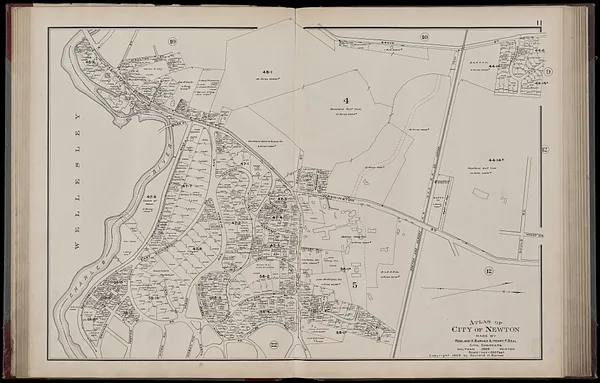 Atlas of the city of Newton, Massachusetts