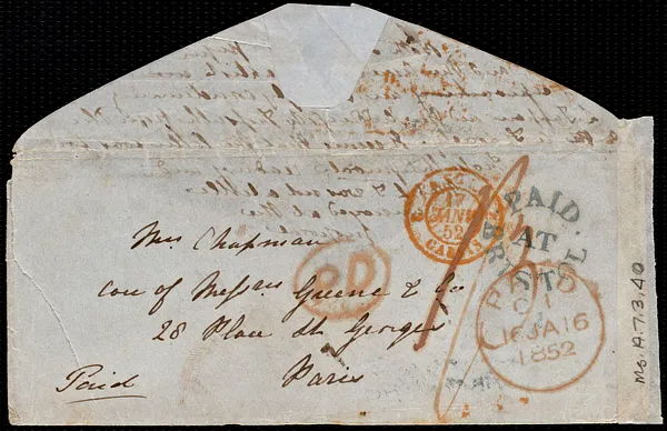 Letter from Emma Michell, Park St[reet], Bristol, [England], to Maria Weston Chapman, Jan'y 13th, [1852], Tuesday night