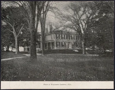 Benjamin Goddard house, Buckminster & Sumner Rds.