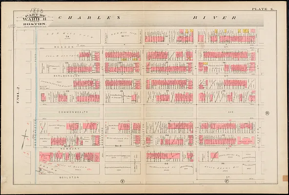 Atlas of the city of Boston : city proper