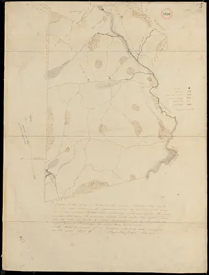 Plan of Weston made by Augustus Tower, dated 1830