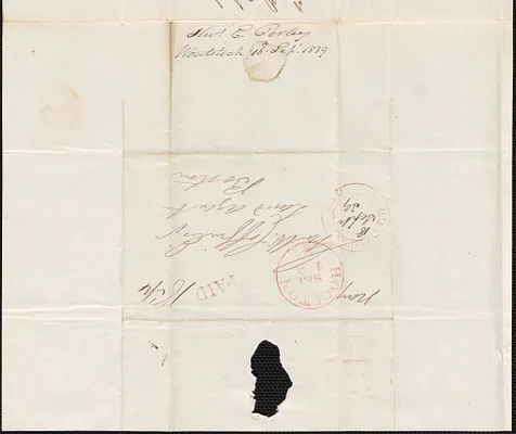 Thomas E. Perley to George Coffin, 16 September 1839