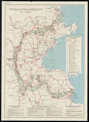 Motor routes that intersect the Bay Circuit